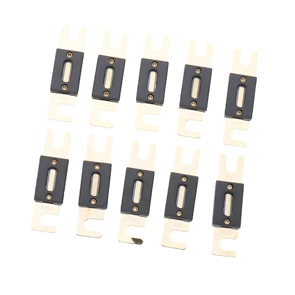 10x Universal 350A ANL Fuse for Car Truck Boat Marine Caravans Audio Inline Fuses