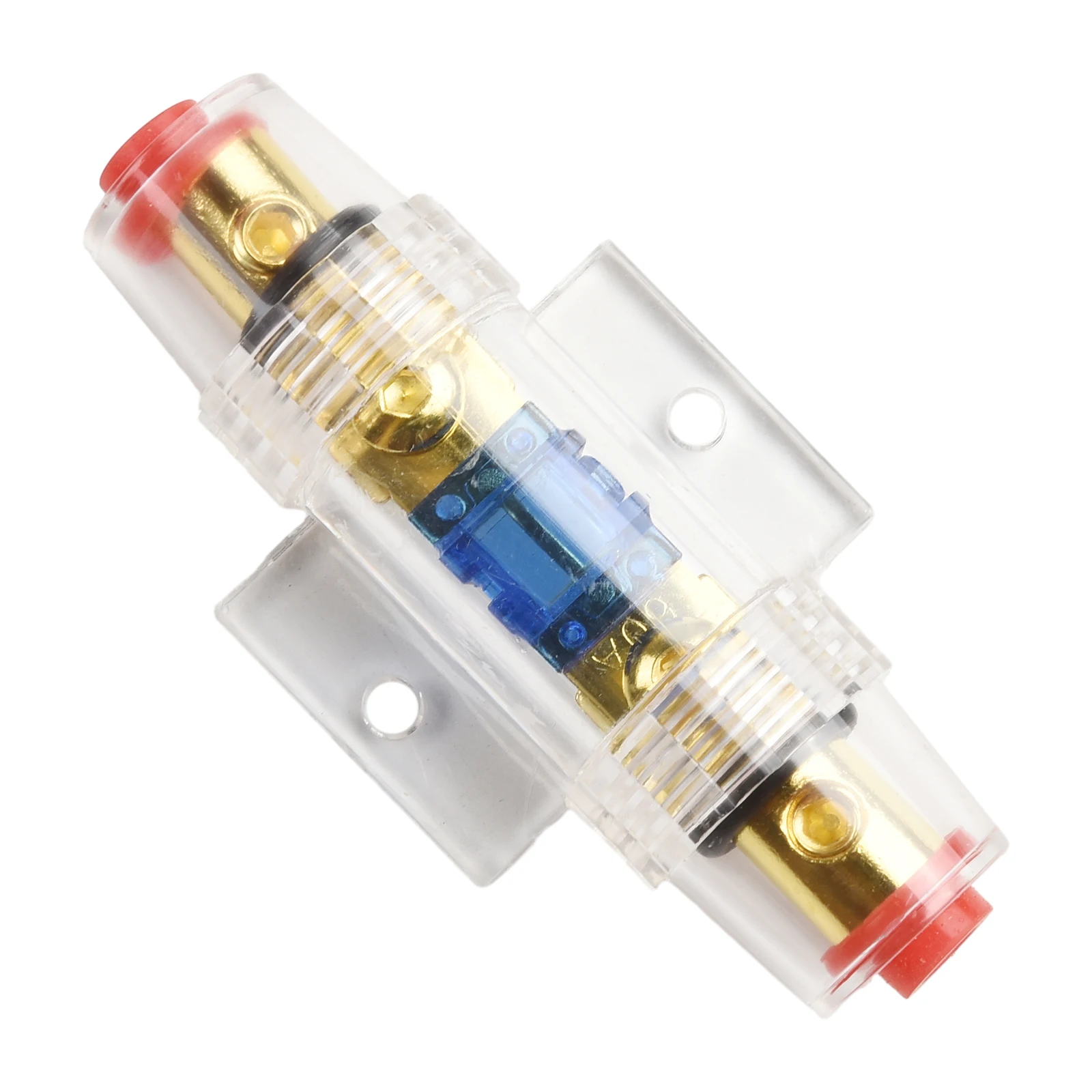 Car Audio Fuse Fits Up To Size 4 Wire Car Fuse Holder Anti-corrosion Reset Switch Wear-resistant Non-deformation