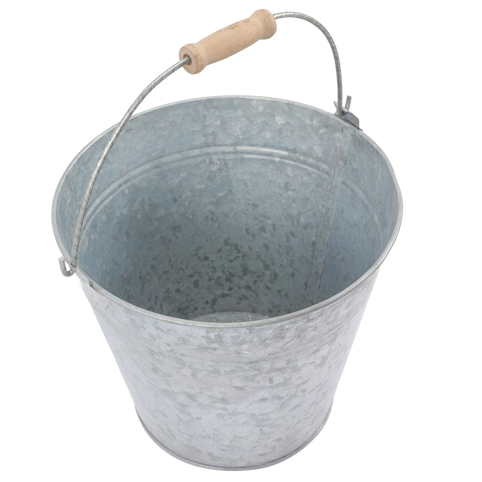 

Stainless Steel Bucket Small Buckets Flower for Flowers Metal Vases Dried Planter Pots