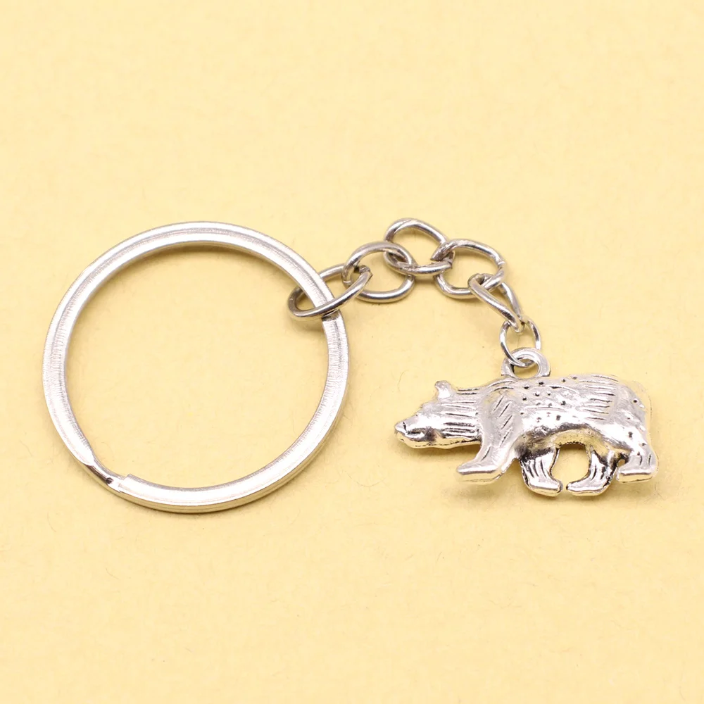 1 Piece 15x25mm Bear Keychain For Keys Gift For Mom