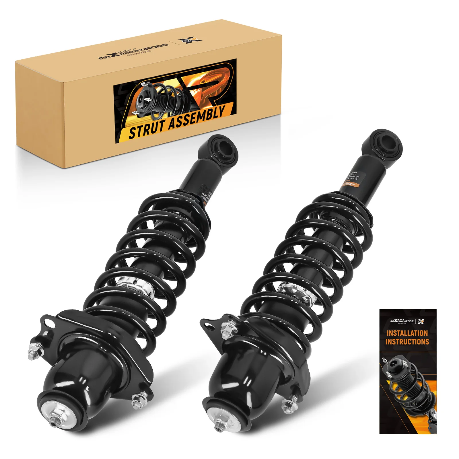 Rear Shock Strut w/ Coil Spring For Toyota Corolla 2014 2015 2016 2017 2018 2019 view 3