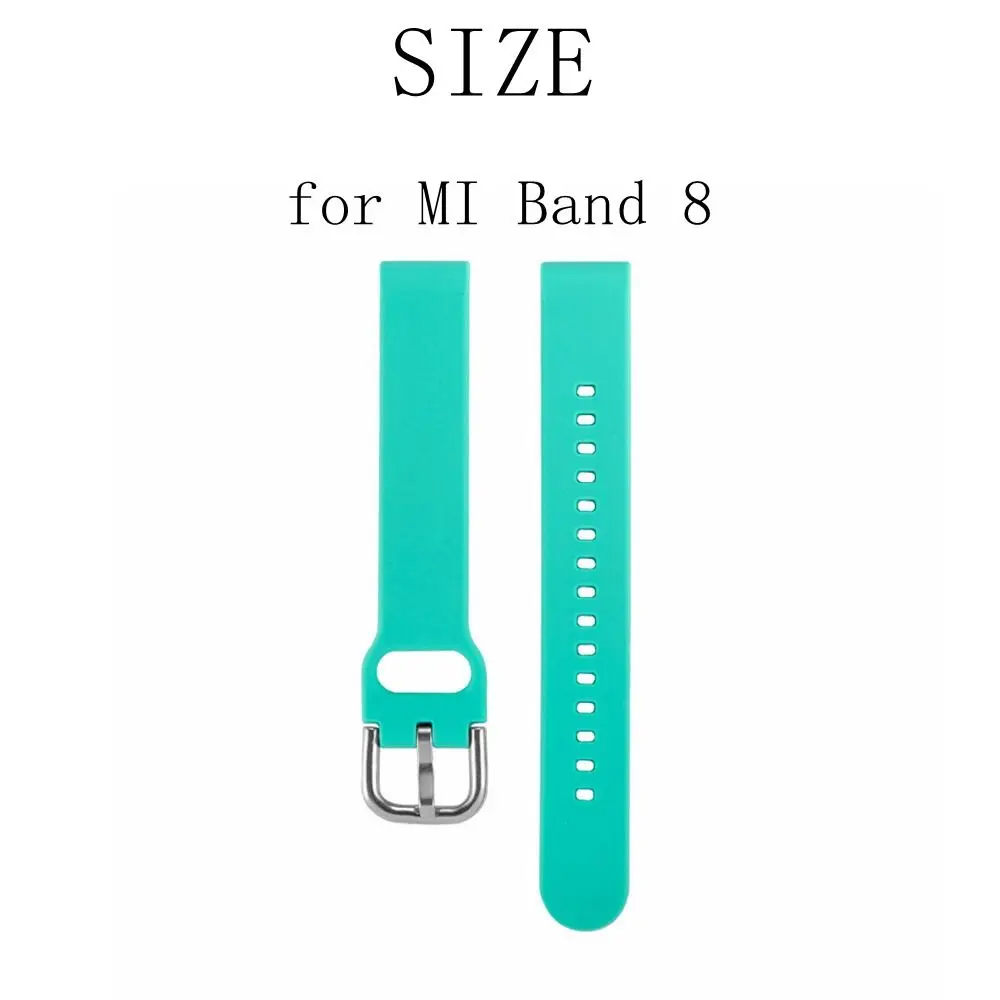 Nouveau Bracelet de remplacement en Silicone pour montre, accessoires intelligents, pour Mi Band 8