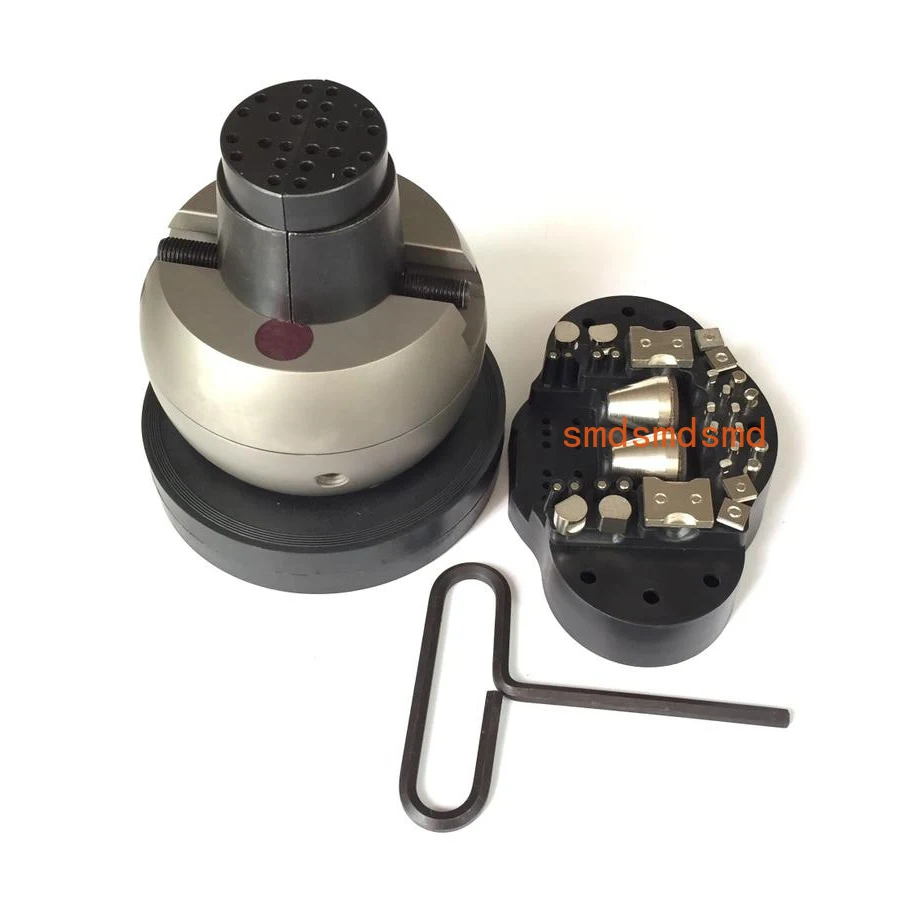Inlaid Stone Base Inlaid Stone Iron Ball Jewelry Equipment Tool