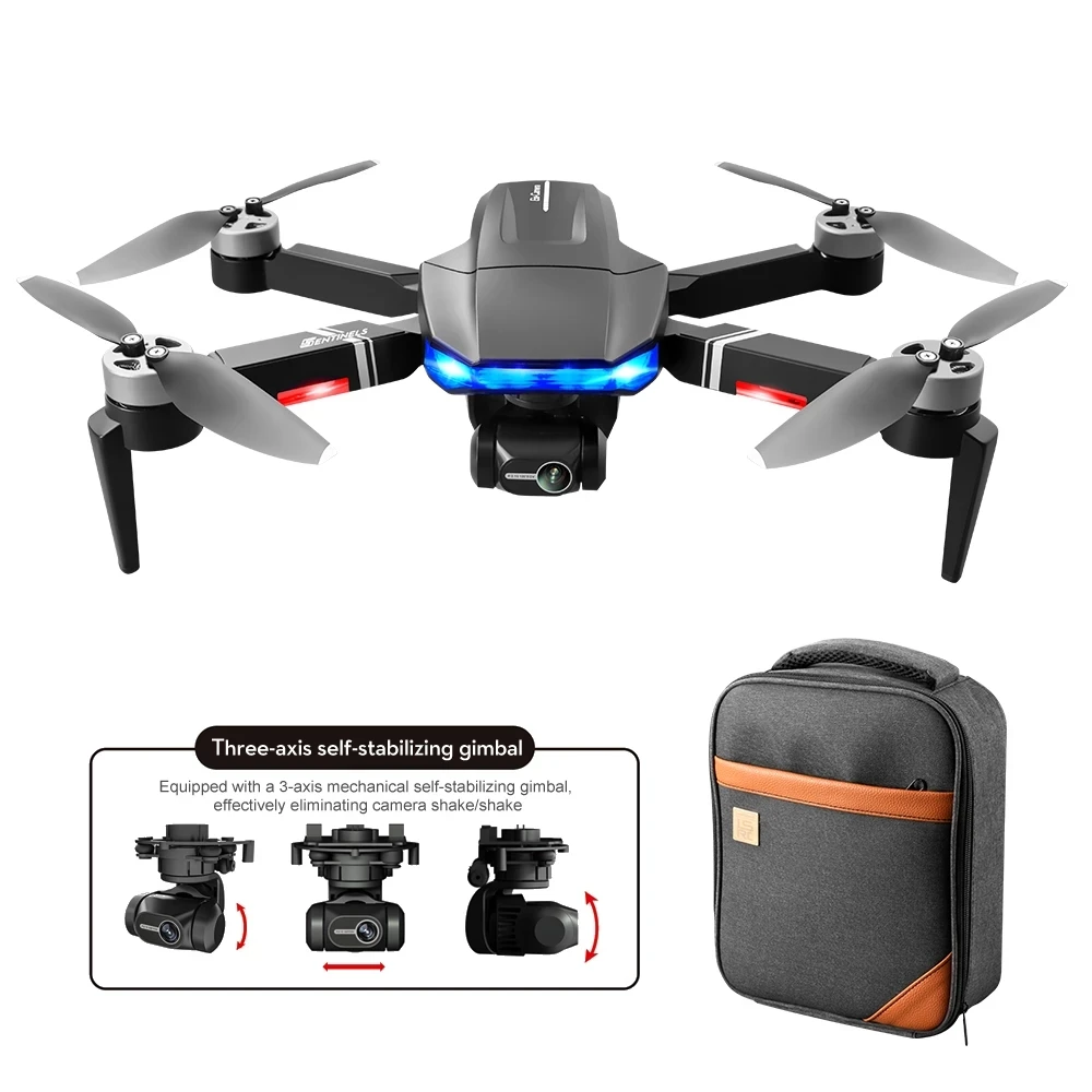 2022 Rc Quadcopter Toy Drone With Professional 6K GPS HD Camera 3 Axis Gimbal Stabilizer Aerial Photography Brushless Motor