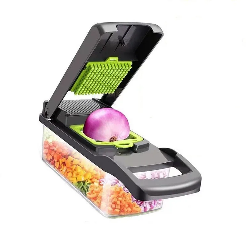 

Multifunctional Vegetable Chopper Onion Chopper Handle Food Grate Food Chopper Vegetable Slicer Dicer Cut Kitchen Items Gadgets