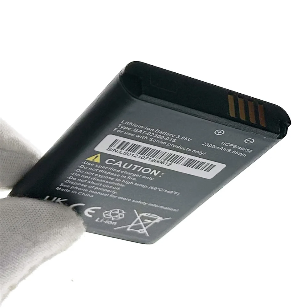 

Genuine New Replacement Battery For Sonim XP3 Plus XP3900 Battery BAT-02300-01S OEM 2300mAh Batteria Batteries +Fast shipping
