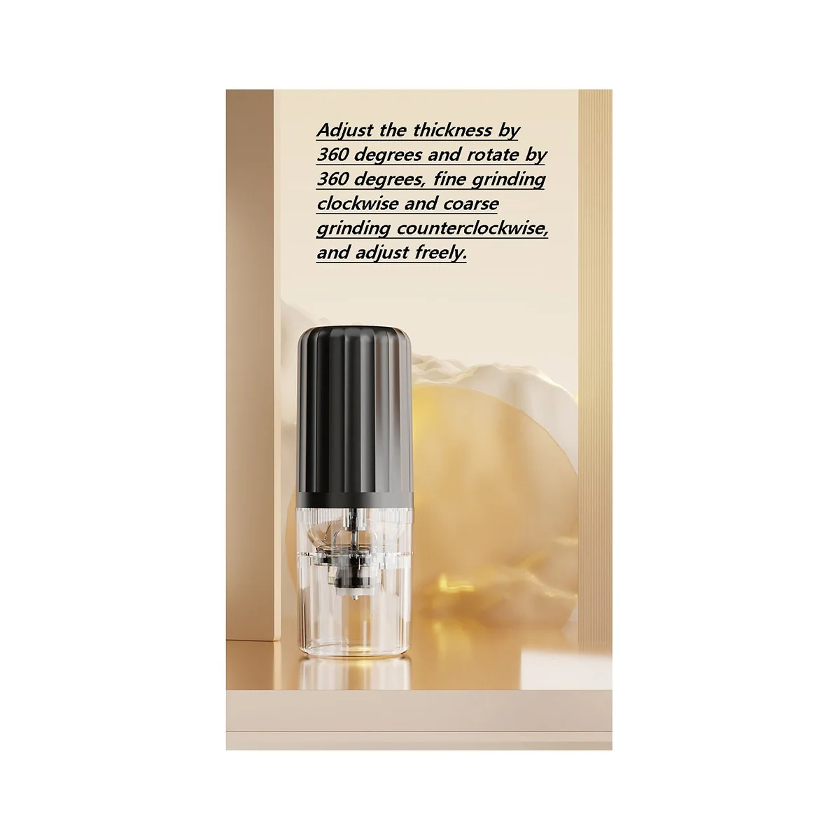 電気コーヒーグラインダー、スパイスグラインダー、コーヒー豆グラインダー、エスプレッソグラインダー、白