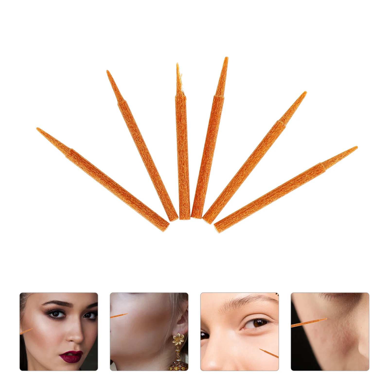 

50Pcs Paint Pen Nibs Replacement Sturdy Material Rational Design Easy to Operate Practical for Artists and Students