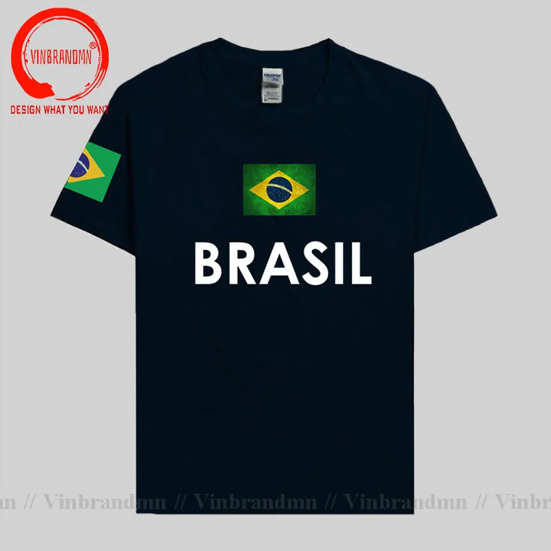 Brazil T shirt man Brasil men T-shirt new streetwear  tops jerseys clothing tracksuit nation Brazilian flag Brasil BR Tshirt