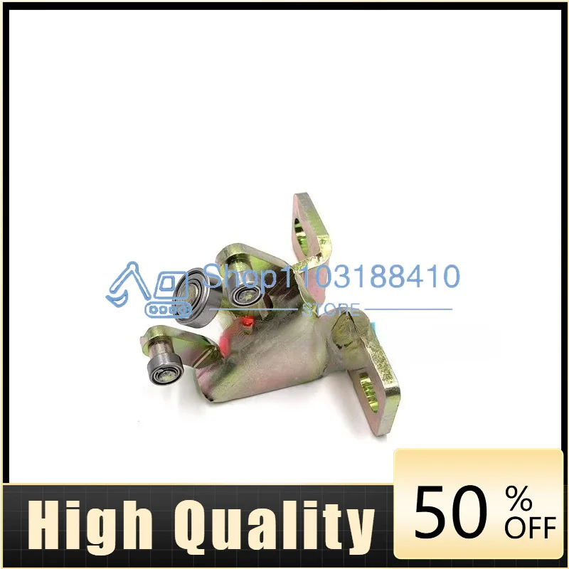 cab door pulley  roller bearing track bracket excavator  PC30/35/40/45/55MR-2 door slide  accessories digger
