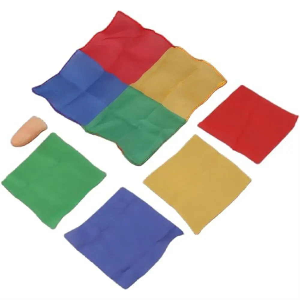 Magic Props Scarf Silk Restoring Gimmick Props Magic Scarves Fusion Magic Mentalism Magician Game Magic Tricks Close Up