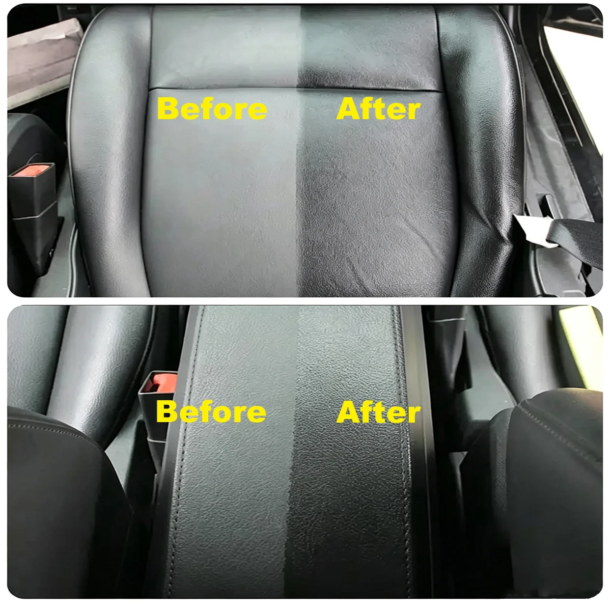 Car Plastic Trim Restorer Paste Black Matte Gloss Coating Waterproof Anti-Fade  Long-Lasting Shield Durability YT2023