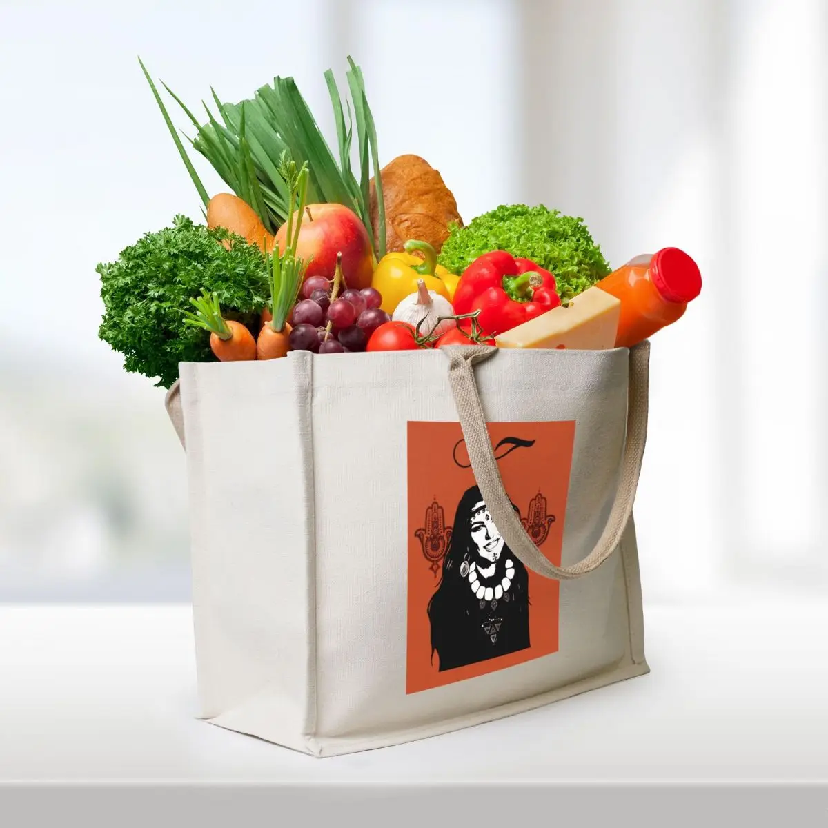 Berber beauty Tote Bag custom bags custom fabric bag sac pour femme