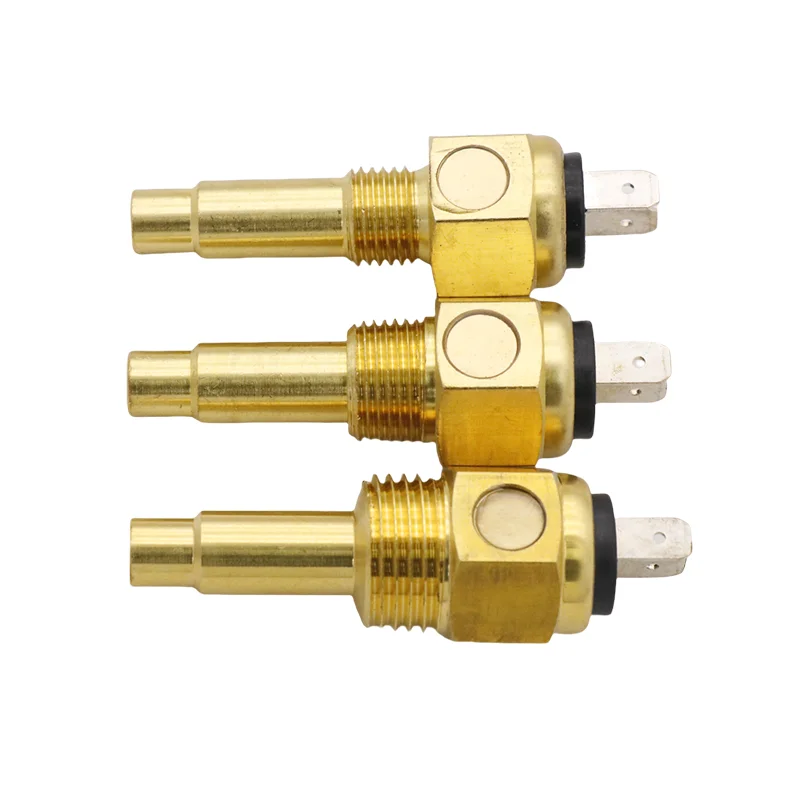ل KUS M14 * 1.5 3/8NPT 1/2NPT مستشعر درجة حرارة الماء 98 ± 3 ℃   مولد التنبيه