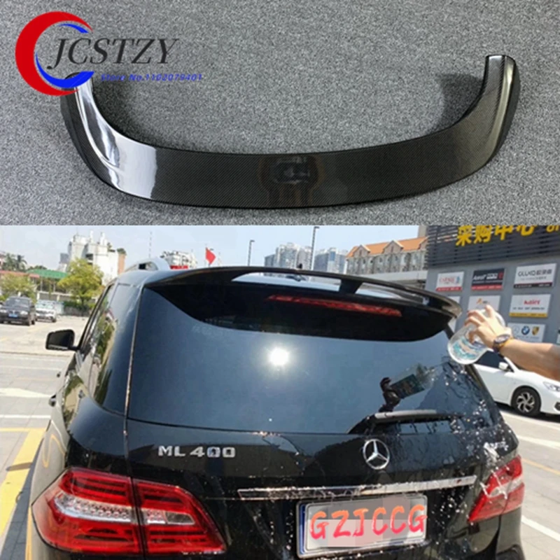 

2016-IN for Mercedes-Benz GLE grade ML-class W166 B style spoiler carbon fiber modified roof spoiler