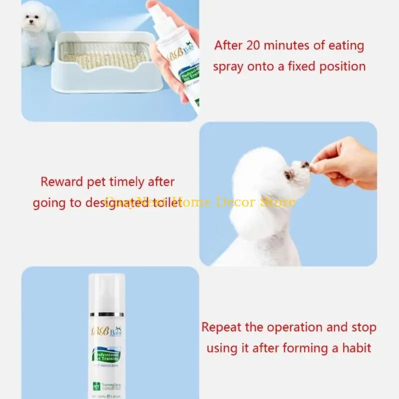 92MF 160ml Pet Dog Fixed Point Training Defecation Agent Inducer Dog Tool