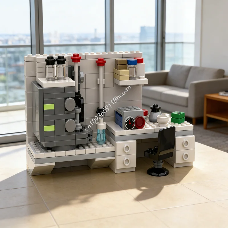 

245pcs MOC Biochemistry Lab Chromatography Educational Dacta Learning Model Building Blocks Construction Toys Christmas Gift