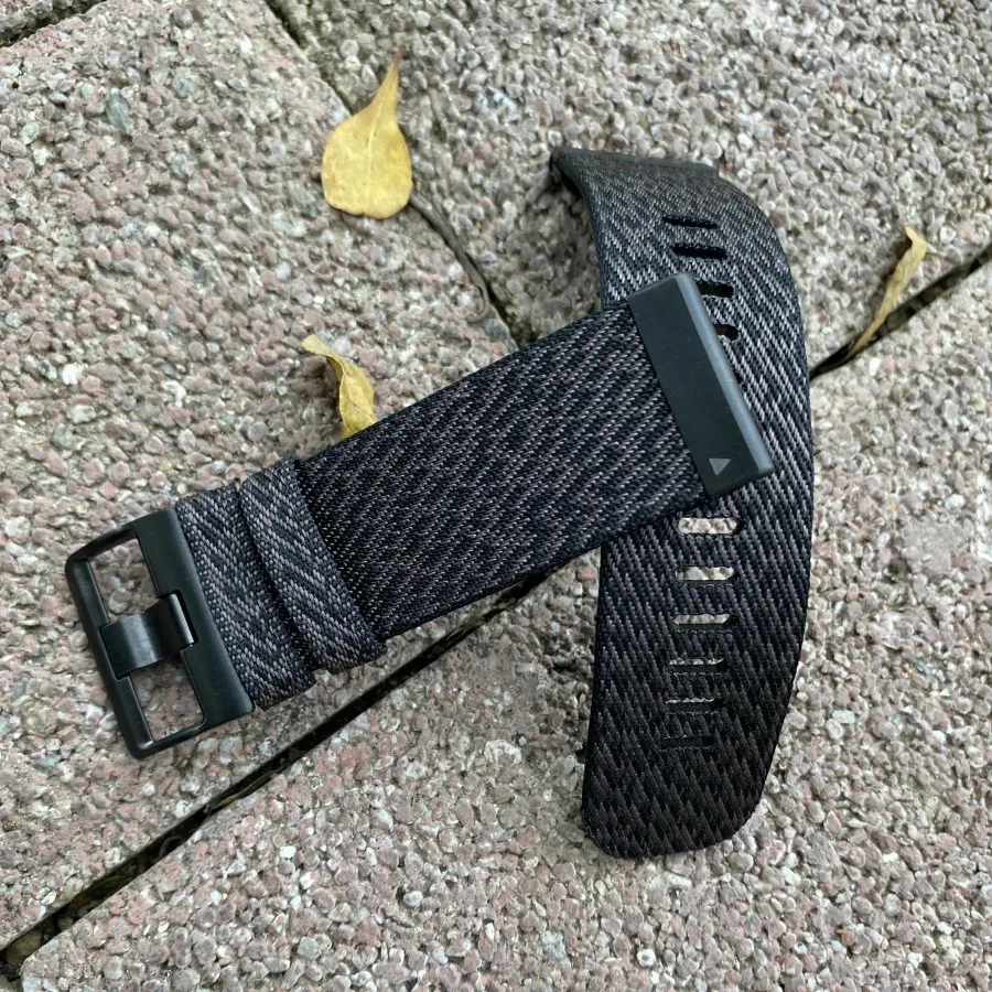 Militar Durável Nylon Strap, Tecelagem Adequado para Garmin Fenix 7X Pro 5X 6 7 Substituição Instinct