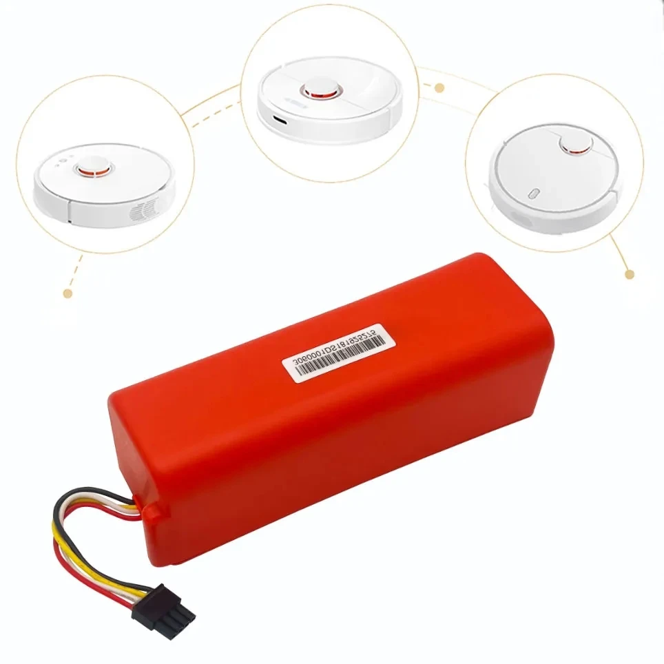 Xiaomi 14.4V li-ion 5200mAh Robot odkurzacz zamienna bateria do Xiaomi Robot roboroborocks50 S51 s55accessors części zamienne