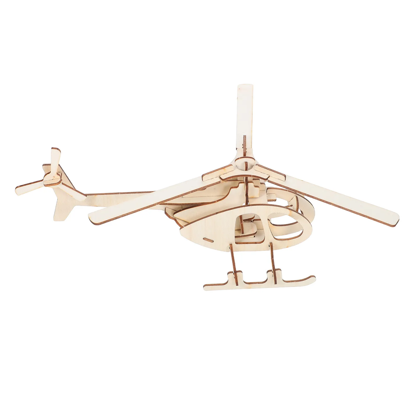 

3Pcs Wooden Airplane Kit Creative DIY Paintable Aircraft Educational Stem Assembly for Kids Indoor Outdoor Play