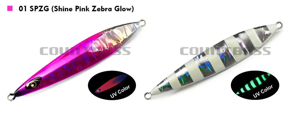 Countbass Z Jig – Plantilla de caída lenta para agua salada