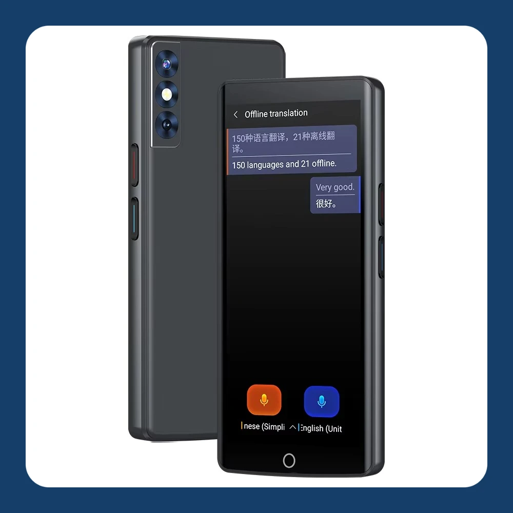 VORMOR A50 Portable 4G AI Smart Translator IPS Display 5.5