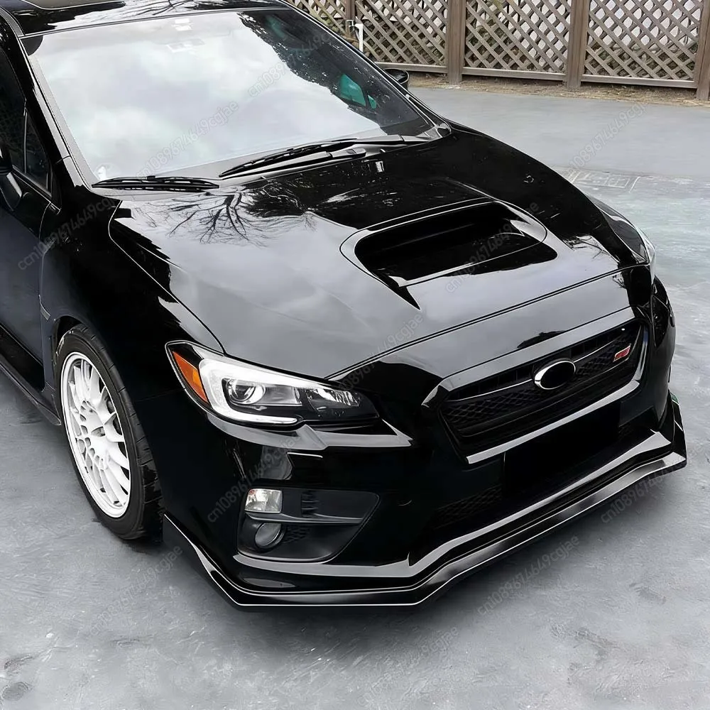 

Car Front Bumper Spoiler Lip Lower Diffuser Splitter ABS Gloss Black Canards Kits For Subaru Impreza WRX STI VA 2015-2021 Tuning