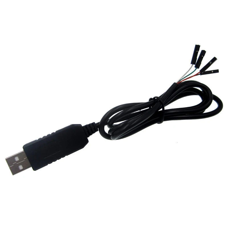 10pcs PL2303 PL2303HX USB to UART TTL Cable Module 4p 4 pin RS232 Converter Serial Line Support Linux Mac Win7