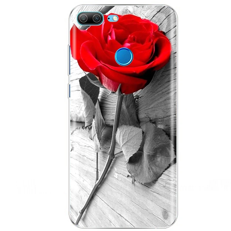 For Honor 9 Lite Case Flower Soft Silicon Couqe Phone Case For Huawei Honor 9 Lite Cover Cases For Honor9 9lite Back Coque Funda