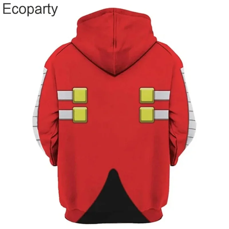 EE01 New Hedgehog Dr Eggman Ivo Robotnik толстовка с капюшоном для косплея для мужчин и женщин весна-осень пальто с длинными рукавами и 3D принтом leisuIo0!