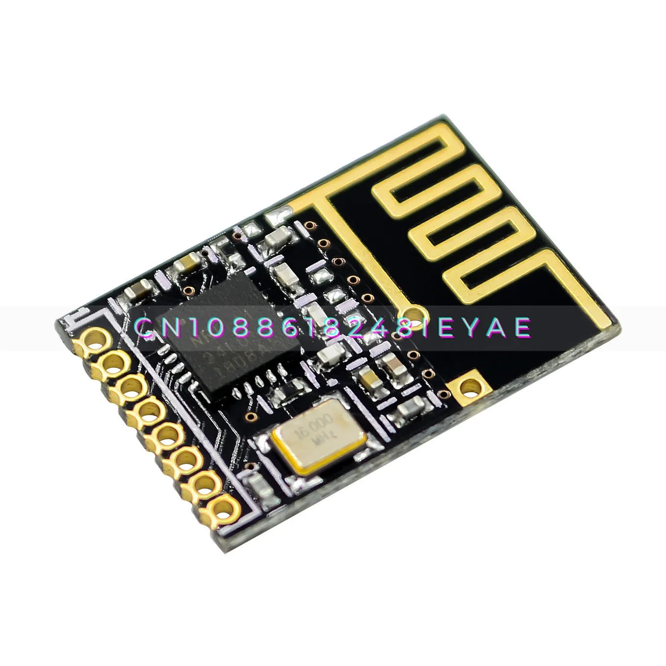 

Mini Version NRF24L01 Wireless Module, Power Enhanced Version 2.4G Wireless Transceiver Module