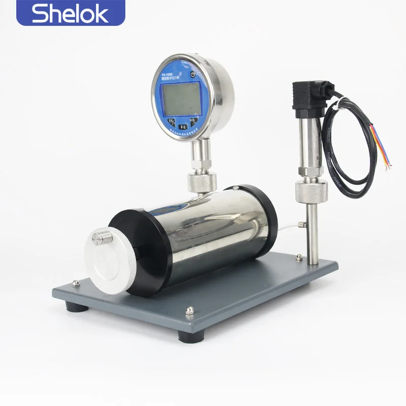 

The New Listing Hand Pump calibration machine Micro Digital Differential Gauge Automatic pneumatic pressure gauge Calibrator