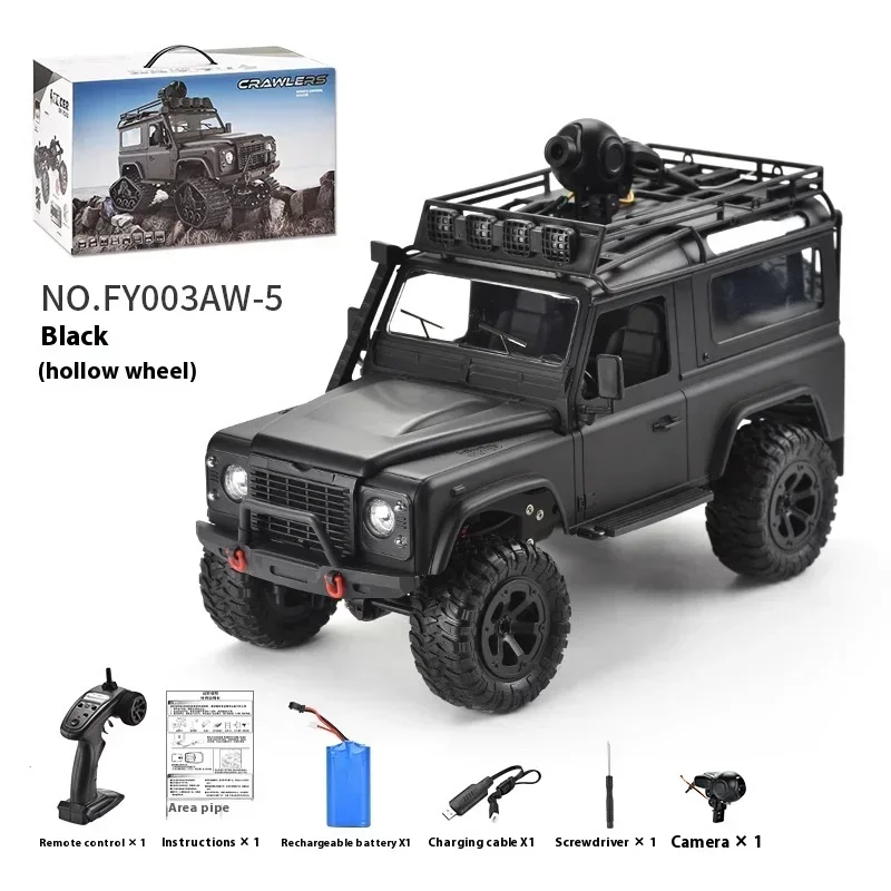 Full Scale Power Climbing Remote Control Car With Camera Rc Car Off Road 4x4 Land Rover Defender D90 Rc Model Off-Road Vehicle