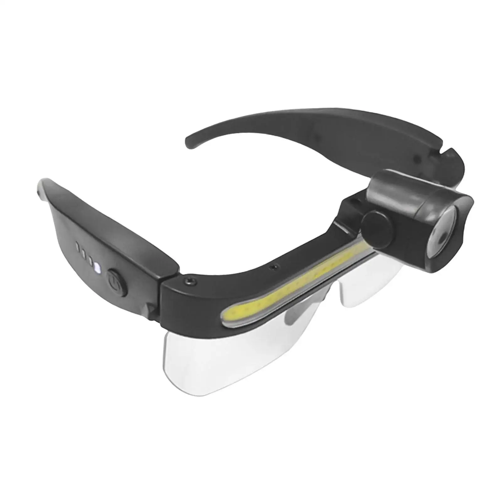 

Светодиодные очки-налобник: защитные светящиеся очки для рыбалки, кемпинга, строительства, езды на велосипеде