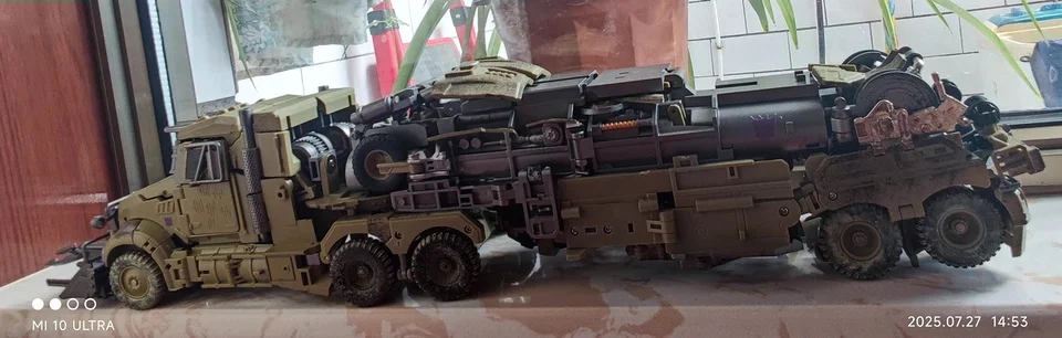 In Stock DP-01V Oil Tank Upgraded Version Zhentian Transformed Toys Amplify Old Combat Loss Dlx Proportional Movie Change  Model