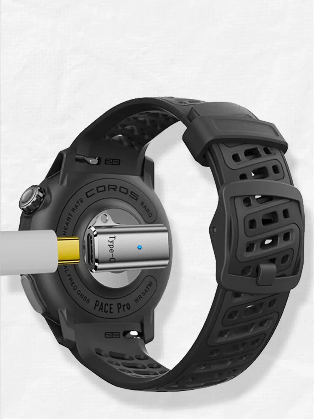 Chargeur de Type C pour montre connectée Coros Pace Pro, adaptateur de charge, convertisseur de connecteur pour Coros Pace Pro