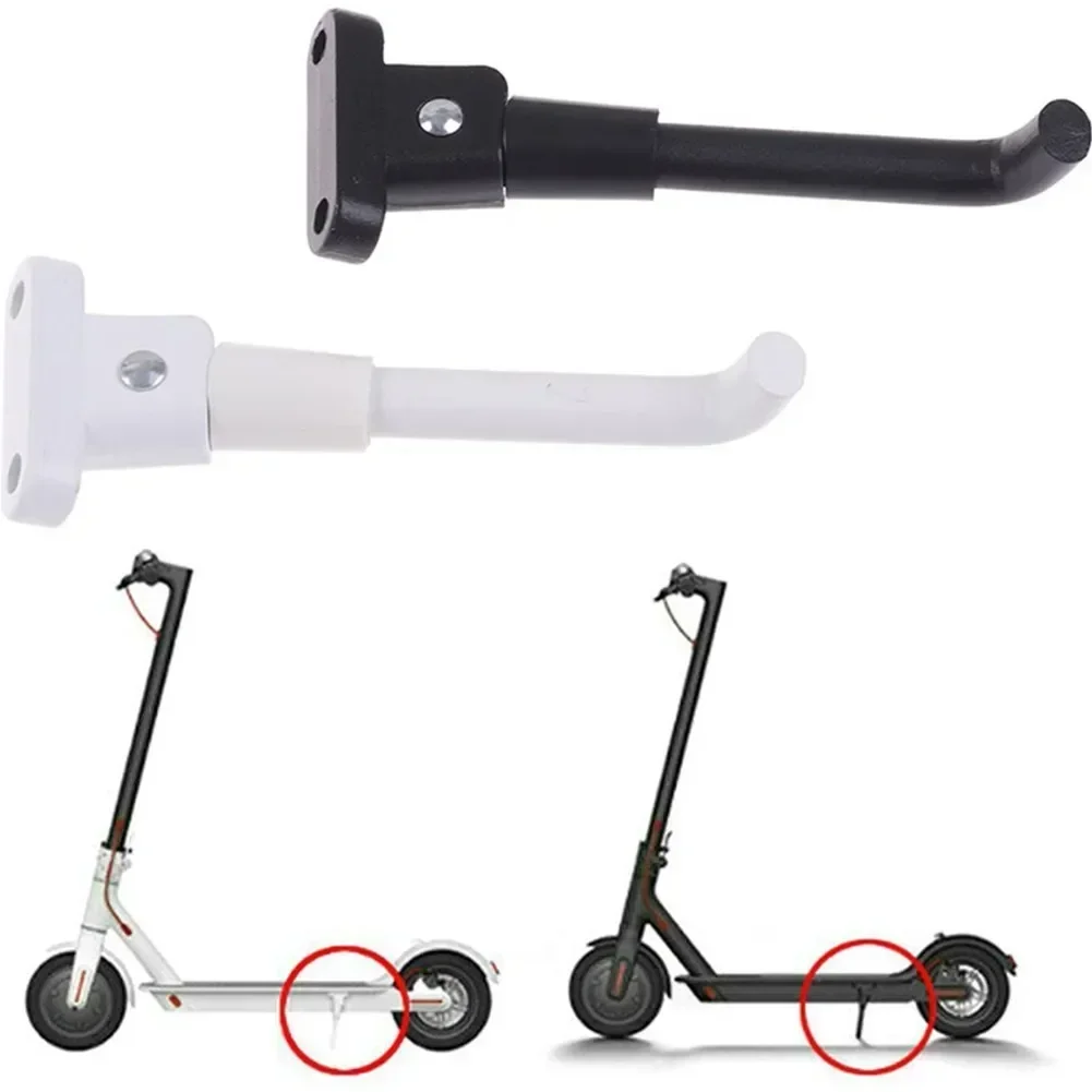 Scooter elétrico pé suporte de estacionamento metal kickstand para xiaomi para m365 suporte lateral peças reposição scooter acessórios