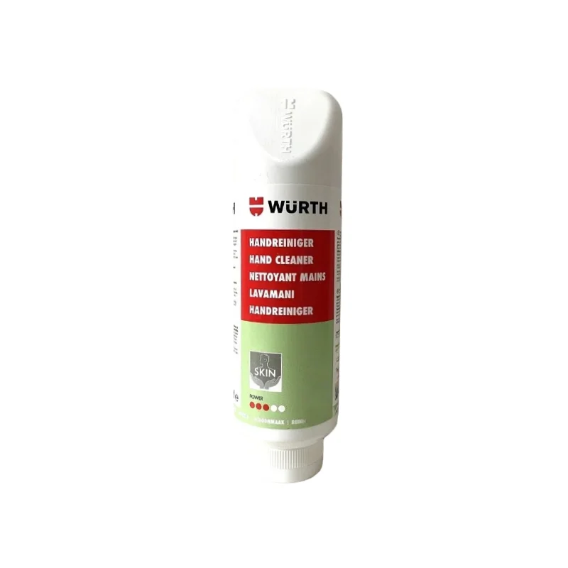 Nettoyant pour les mains Wurth Scrub, dégraissant industriel professionnel, doux pour les mains, haute efficacité, tue les germes