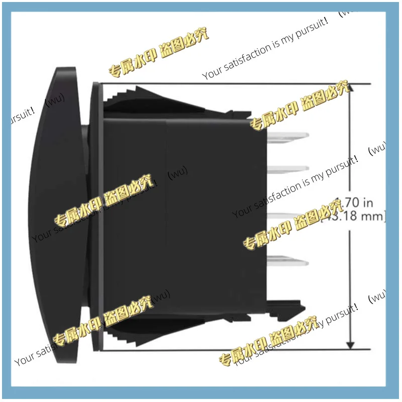 Excavator conversion vehicle engineering agricultural machinery switch yacht RV boat shape control cab switch 12V-2