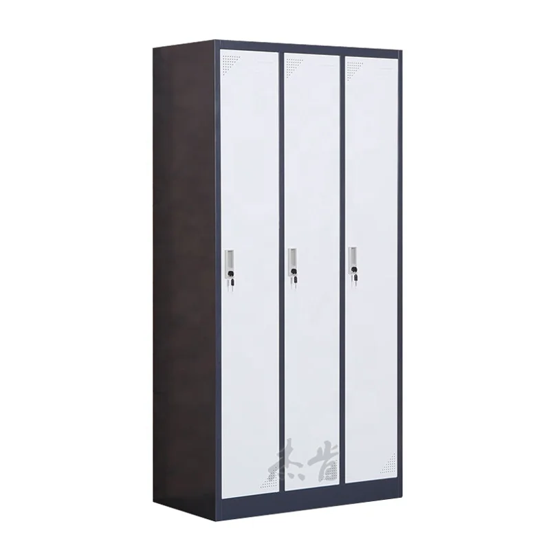 

Small Metal Double-Color Storage Bedroom Furniture Home Furniture-Wardrobe Closet