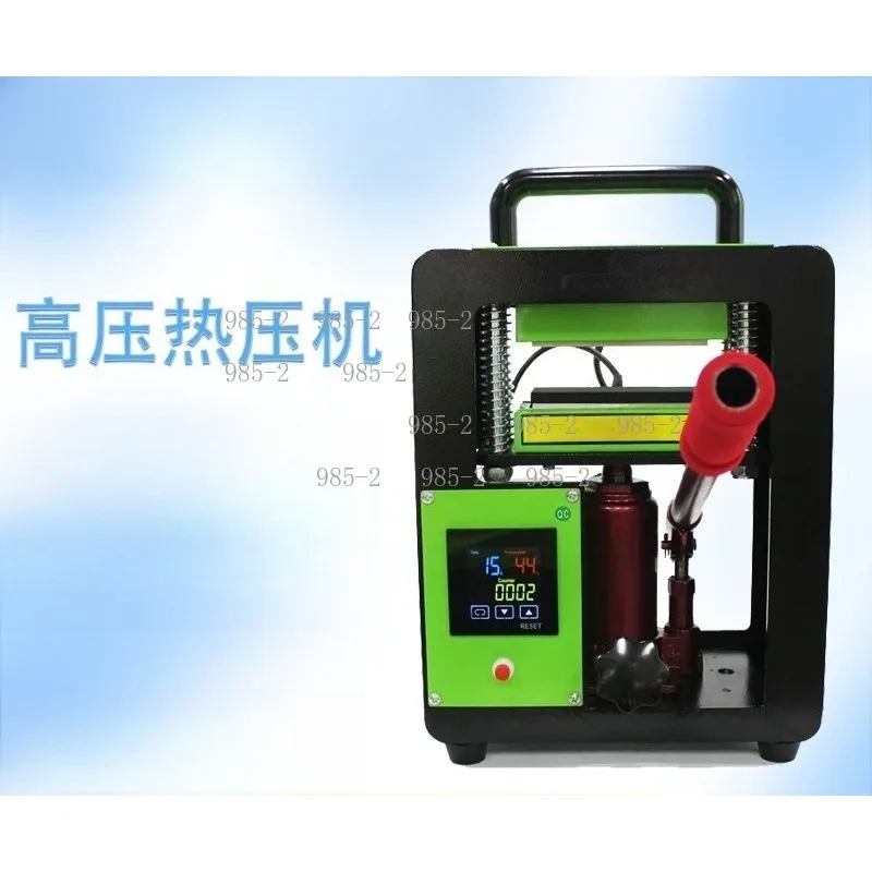 Dual Heating Plates Hydraulic Rosin Press, 10Ton Upper & Lower Heated Plates Press Machine