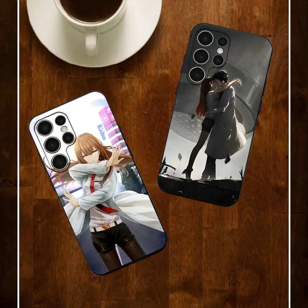 

Steins G-Gate Anime Phone Case For Samsung S24 25 23 22 21 20 Plus Ultra 5G Lite Shockproof Cover