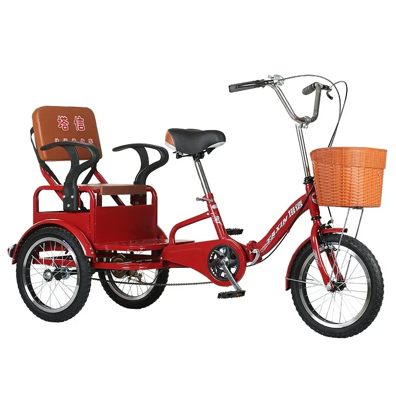 Wyj Portable Scooter Rickshaw