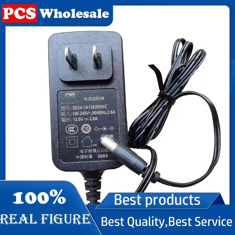 

Original 12V2A surveillance video camera power adapter S024-1A120200HC