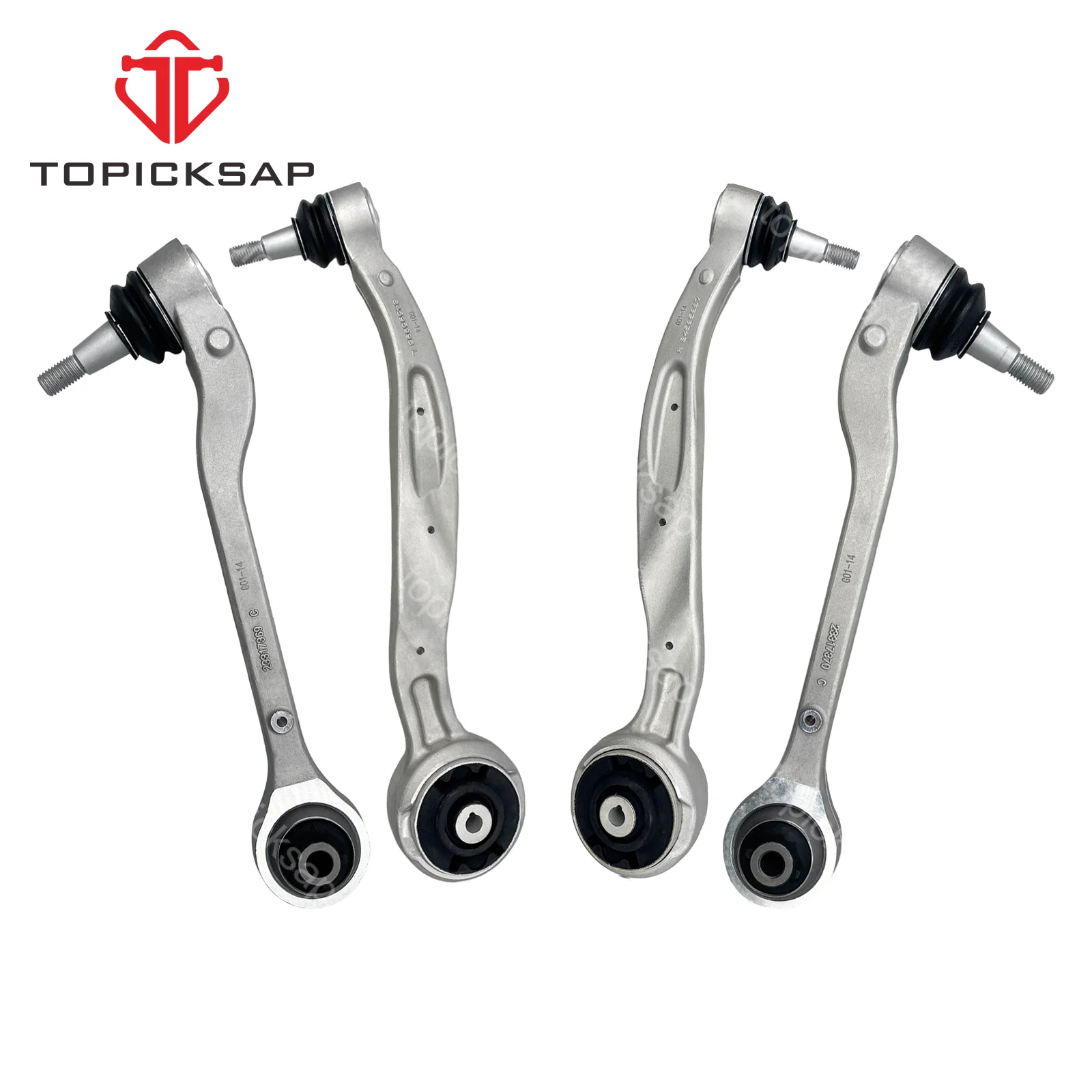 TOPICKSAP 4pcs Kits Front Lower Control Arms Front LH RH Suspension for Chevrolet Camaro 2016 2017 2018 2019 2020 2021 23317365