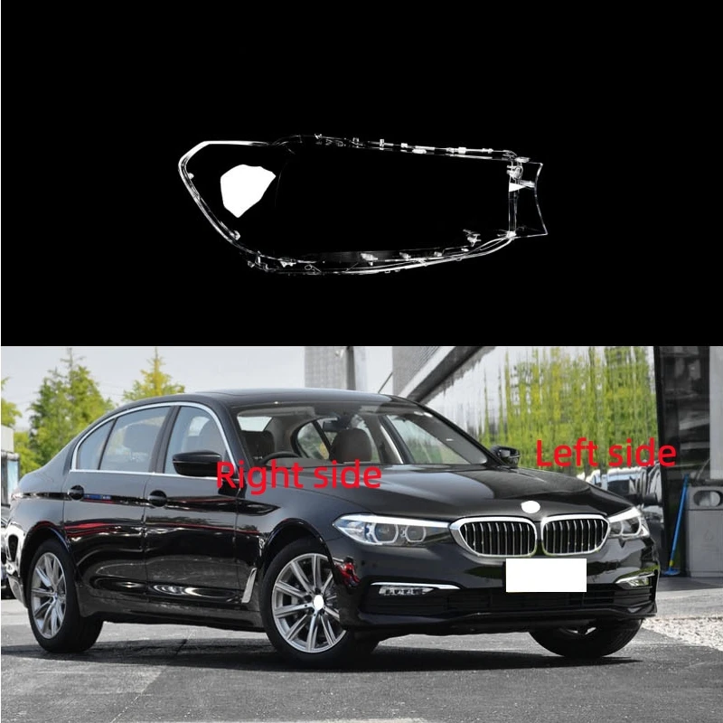 

For BMW 5 Series G38 G30 2018 2019 2020 Car Headlight Shell Headlamp Cover Replace Lamp Shade Headlamp Lens Glass