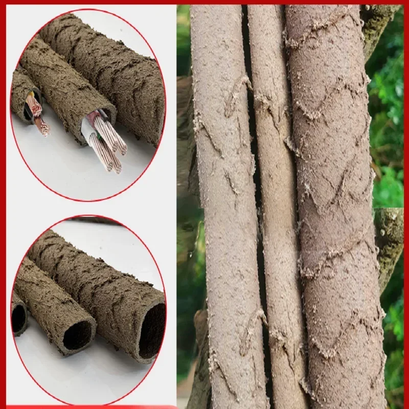 1 meter imitation tree rattan pipe PVC hose threading pipe garden decoration tree cable line pipe rattan simulation line pipe