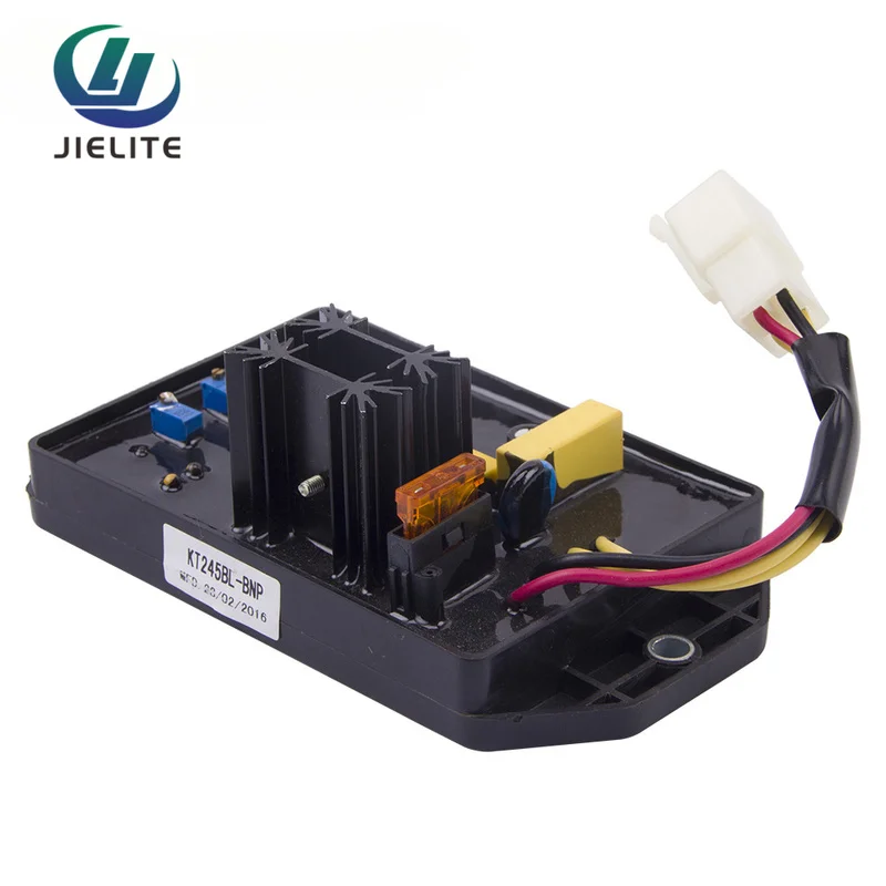 KT245BL‑BNP Automatic Voltage Regulator AVR, 4‑Wire Stabilizer Spare Part for Brushless Diesel Generator