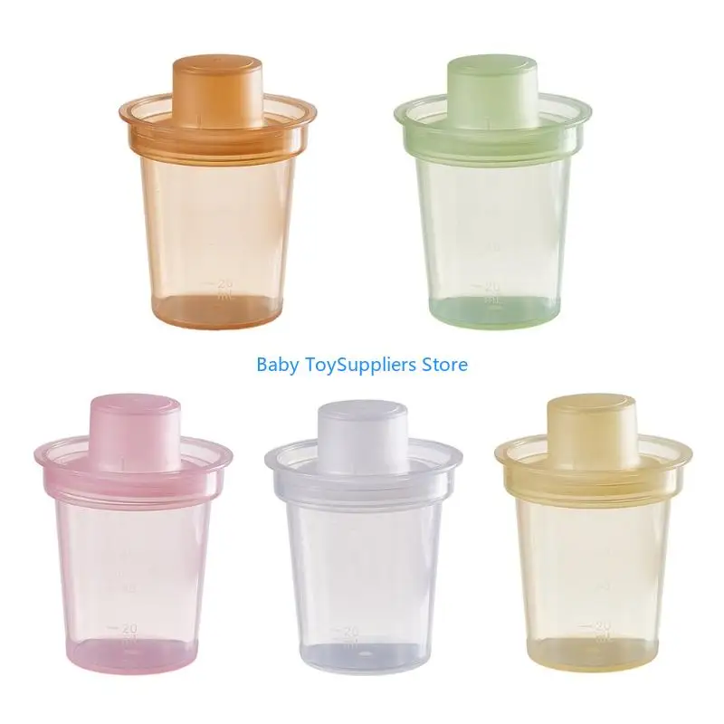 

R1WF Portable Milk Powder Formula Dispenser Milk Powder Storage Case Formula Container Pot Box 80ML for Travel Outdoor