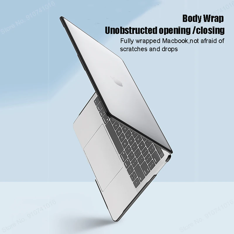 غطاء للكمبيوتر المحمول لـ Macbook Pro 16 Case M1 A2485 2021 Macbook Pro 14 A2442 Funda Pro Air 13 13.6 Cover A2337 A2179 A2289 Case Capa